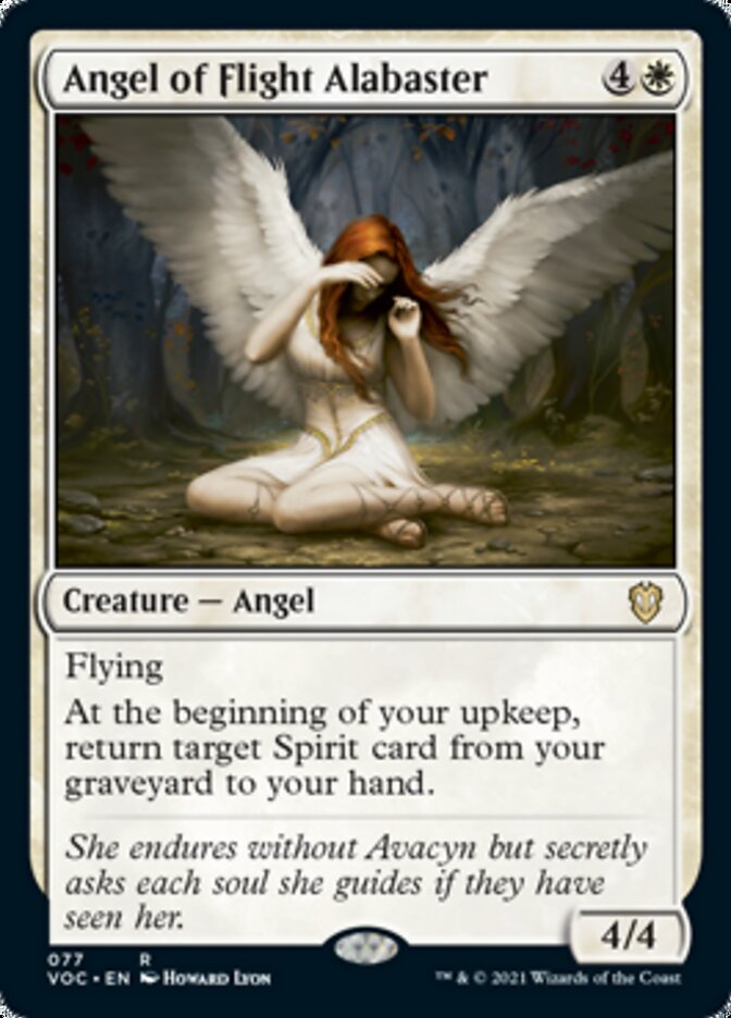 Angel of Flight Alabaster [Innistrad: Crimson Vow Commander] | Cracking-Singles