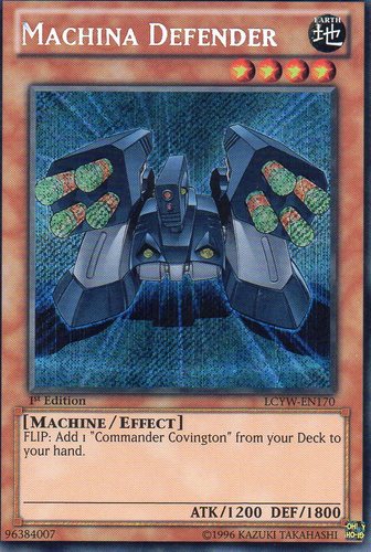 Machina Defender [LCYW-EN170] Secret Rare | Cracking-Singles