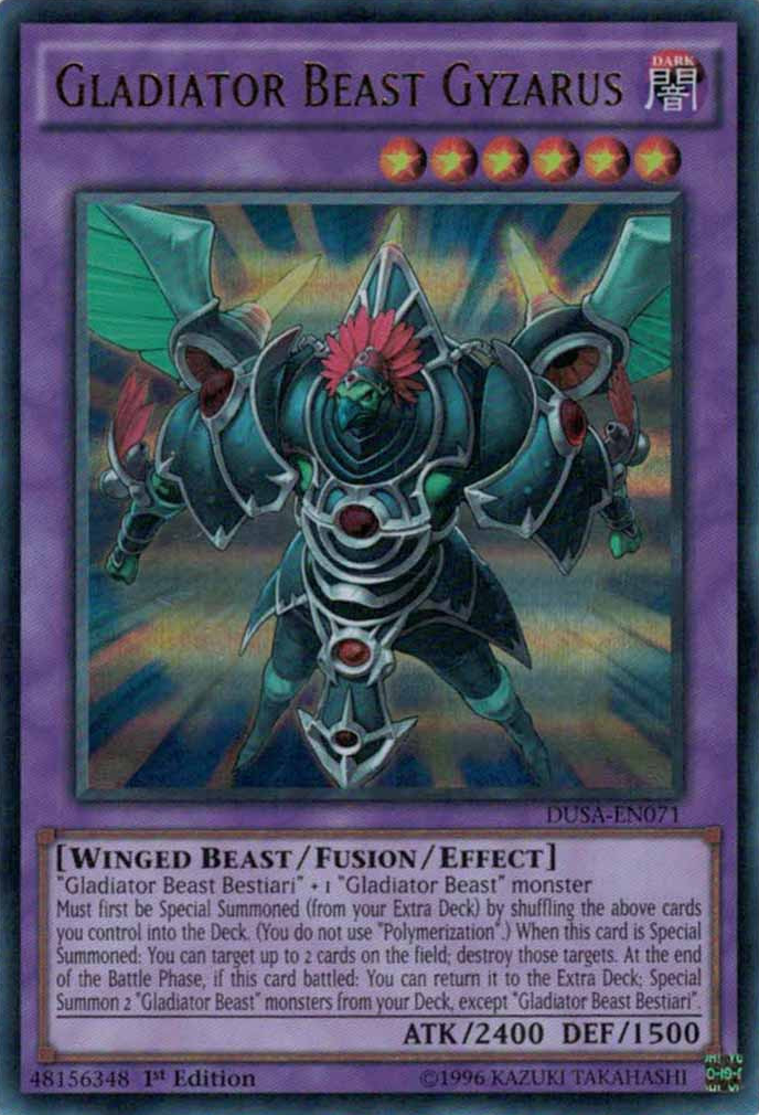 Gladiator Beast Gyzarus [DUSA-EN071] Ultra Rare | Cracking-Singles