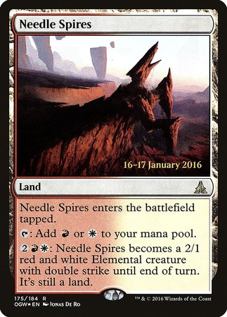 Needle Spires [Oath of the Gatewatch Promos] | Cracking-Singles