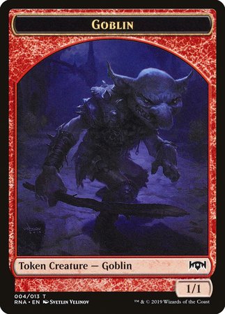 Goblin Token [Ravnica Allegiance Tokens] | Cracking-Singles