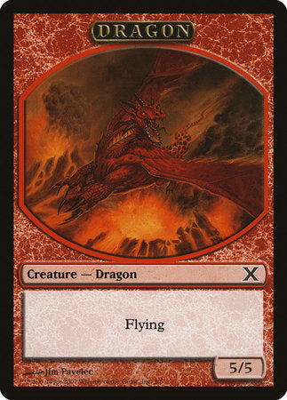 Dragon Token [Tenth Edition Tokens] | Cracking-Singles