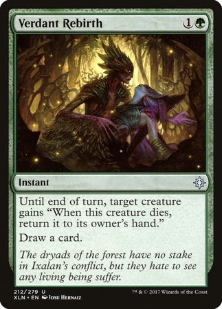 Verdant Rebirth [Ixalan] | Cracking-Singles