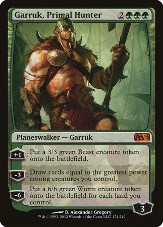 Garruk, Primal Hunter [Magic 2013] | Cracking-Singles