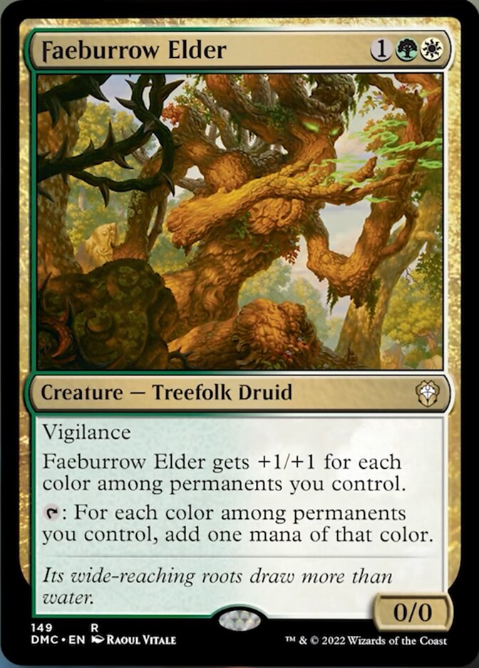 Faeburrow Elder [Dominaria United Commander] | Cracking-Singles