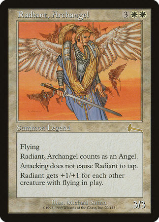 Radiant, Archangel [Urza's Legacy] | Cracking-Singles