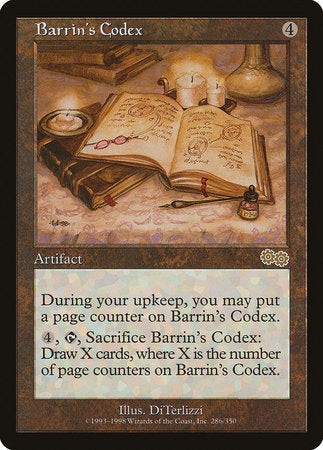 Barrin's Codex [Urza's Saga] | Cracking-Singles