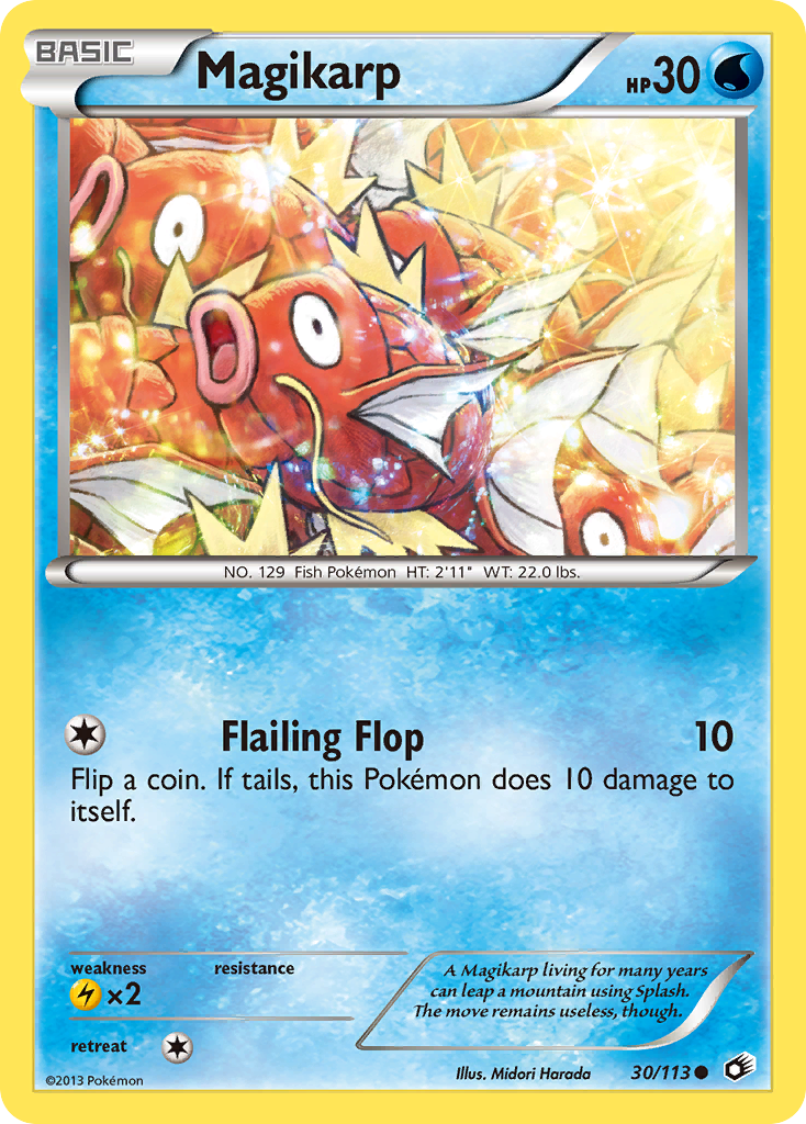 Magikarp (30/113) [Black & White: Legendary Treasures] | Cracking-Singles