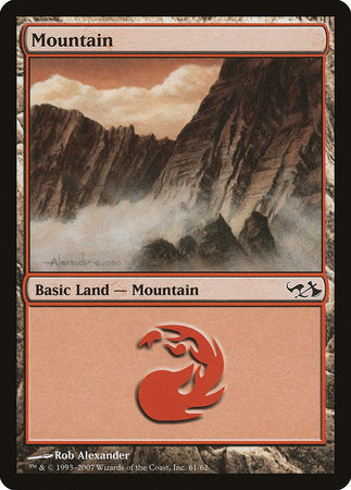 Mountain (61) [Duel Decks: Elves vs. Goblins] | Cracking-Singles