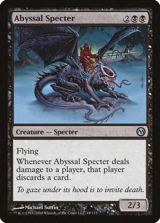 Abyssal Specter [Duels of the Planeswalkers] | Cracking-Singles