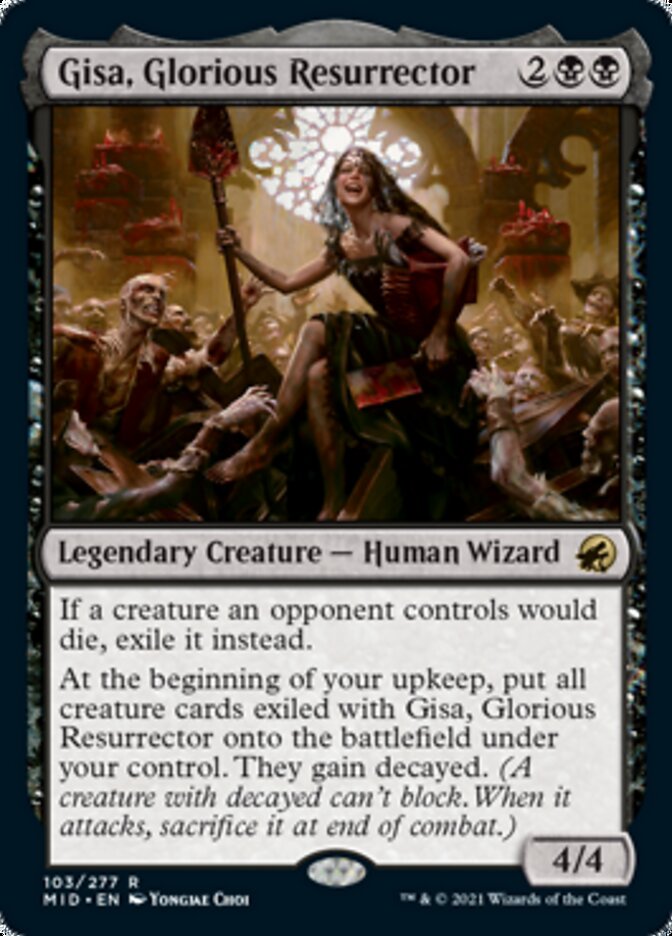 Gisa, Glorious Resurrector [Innistrad: Midnight Hunt] | Cracking-Singles