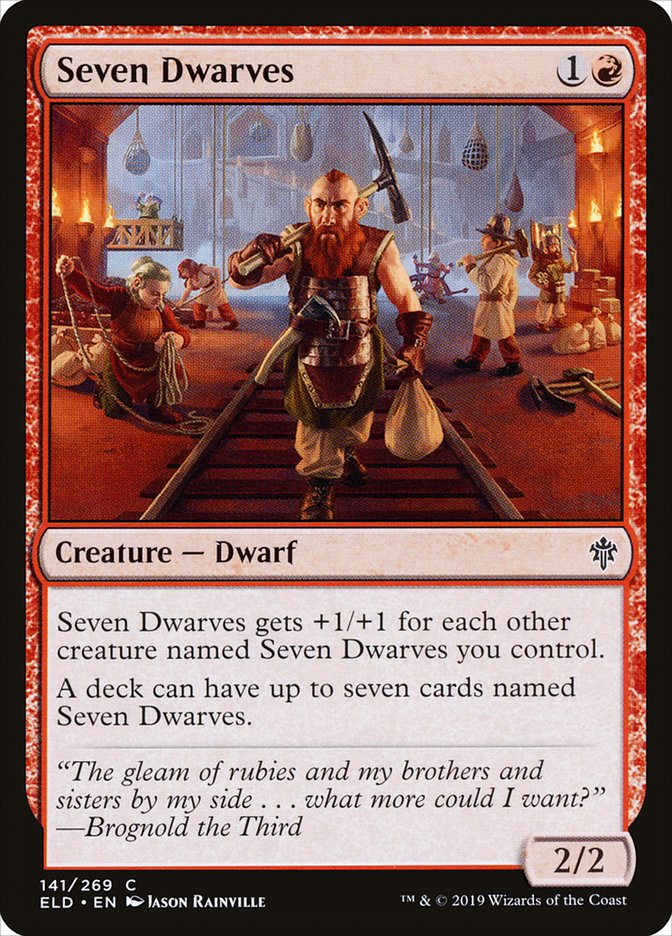 Seven Dwarves [Throne of Eldraine] | Cracking-Singles