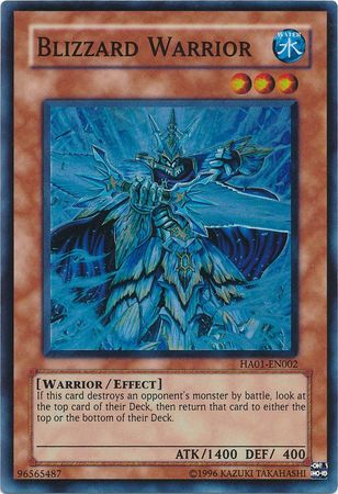 Blizzard Warrior [HA01-EN002] Super Rare | Cracking-Singles