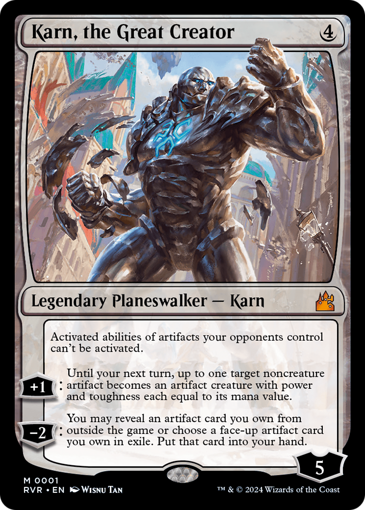 Karn, the Great Creator [Ravnica Remastered] | Cracking-Singles