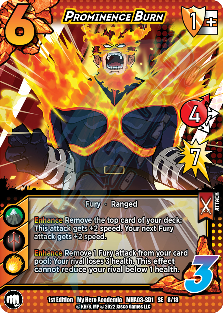 Prominence Burn [Endeavor Clash Deck] | Cracking-Singles