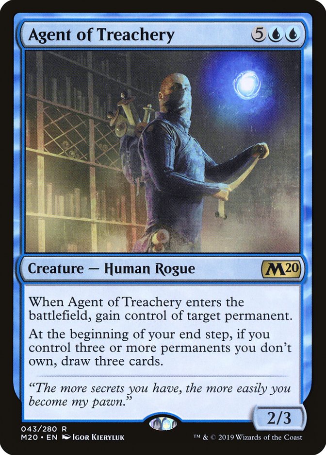 Agent of Treachery [Core Set 2020] | Cracking-Singles