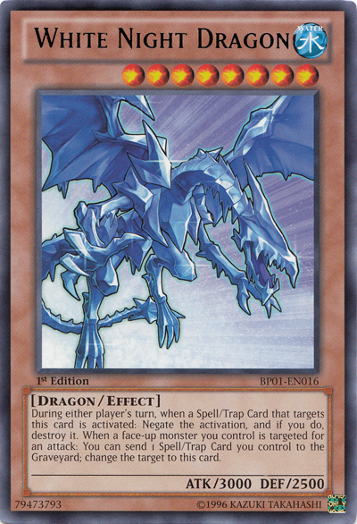 White Night Dragon [BP01-EN016] Rare | Cracking-Singles