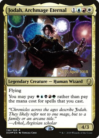 Jodah, Archmage Eternal [Dominaria Promos] | Cracking-Singles