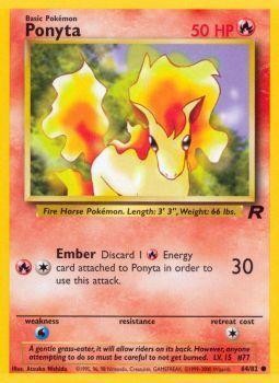 Ponyta (64/82) [Team Rocket Unlimited] | Cracking-Singles