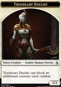 Trueheart Duelist // Snake Token [Amonkhet Tokens] | Cracking-Singles