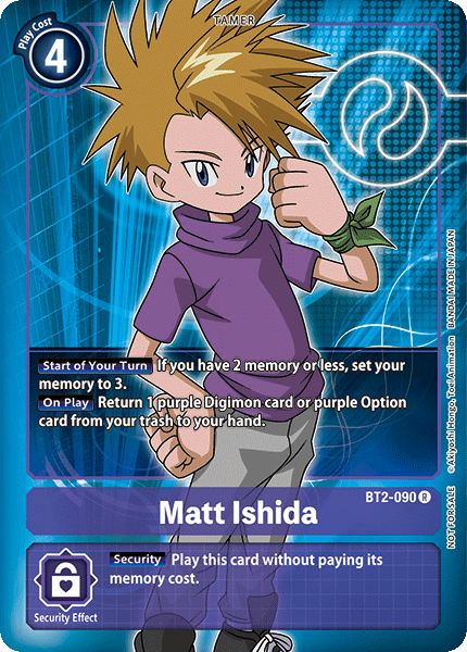 Matt Ishida [BT2-090] (Buy-A-Box Promo) [Release Special Booster Ver.1.0 Promos] | Cracking-Singles