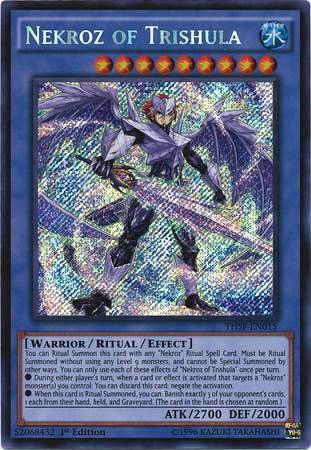 Nekroz of Trishula [THSF-EN015] Secret Rare | Cracking-Singles