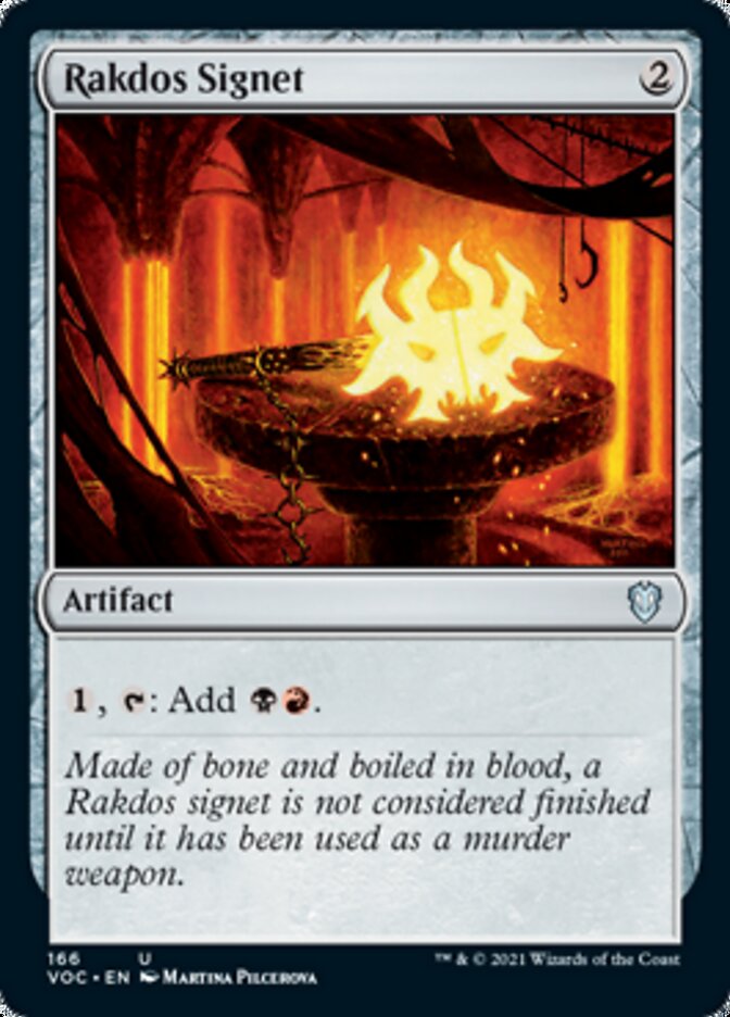 Rakdos Signet [Innistrad: Crimson Vow Commander] | Cracking-Singles