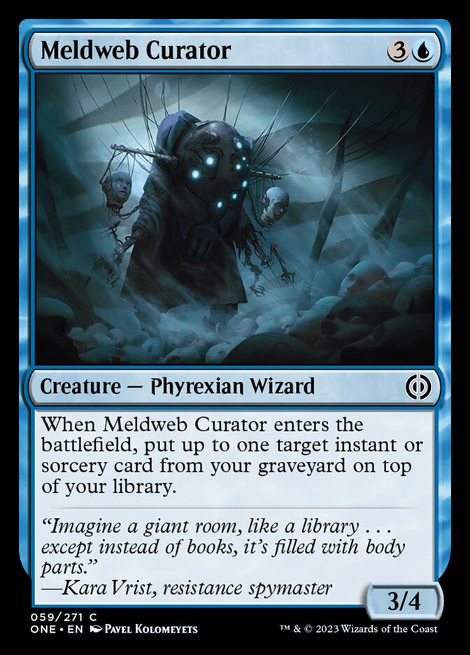 Meldweb Curator [Phyrexia: All Will Be One] | Cracking-Singles