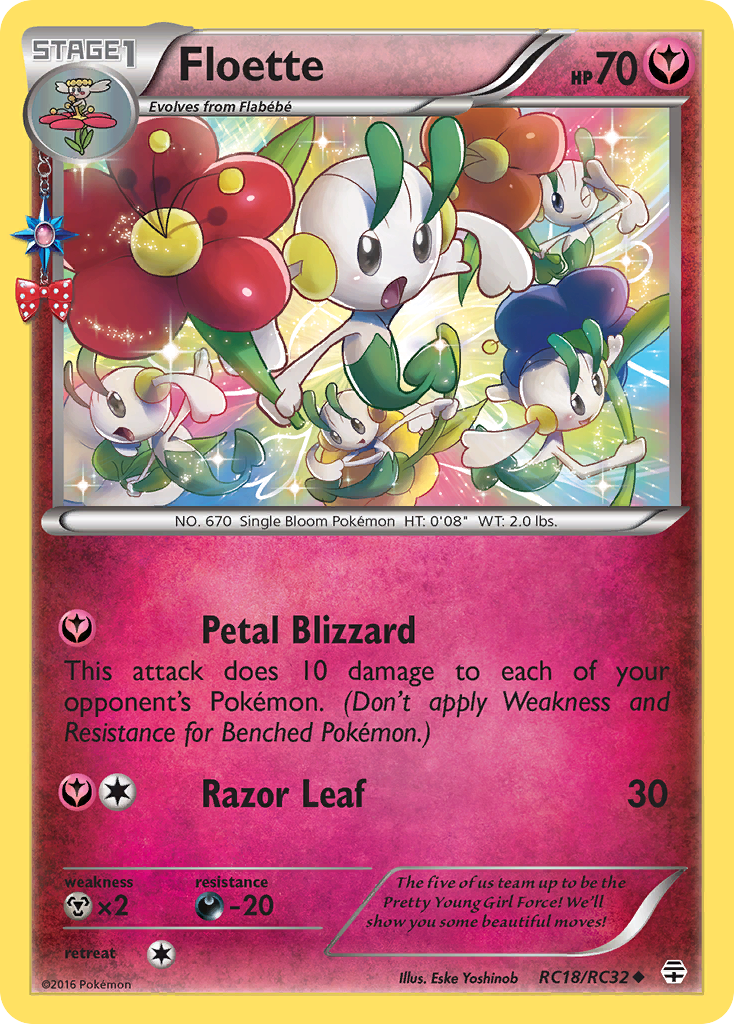 Floette (RC18/RC32) [XY: Generations] | Cracking-Singles