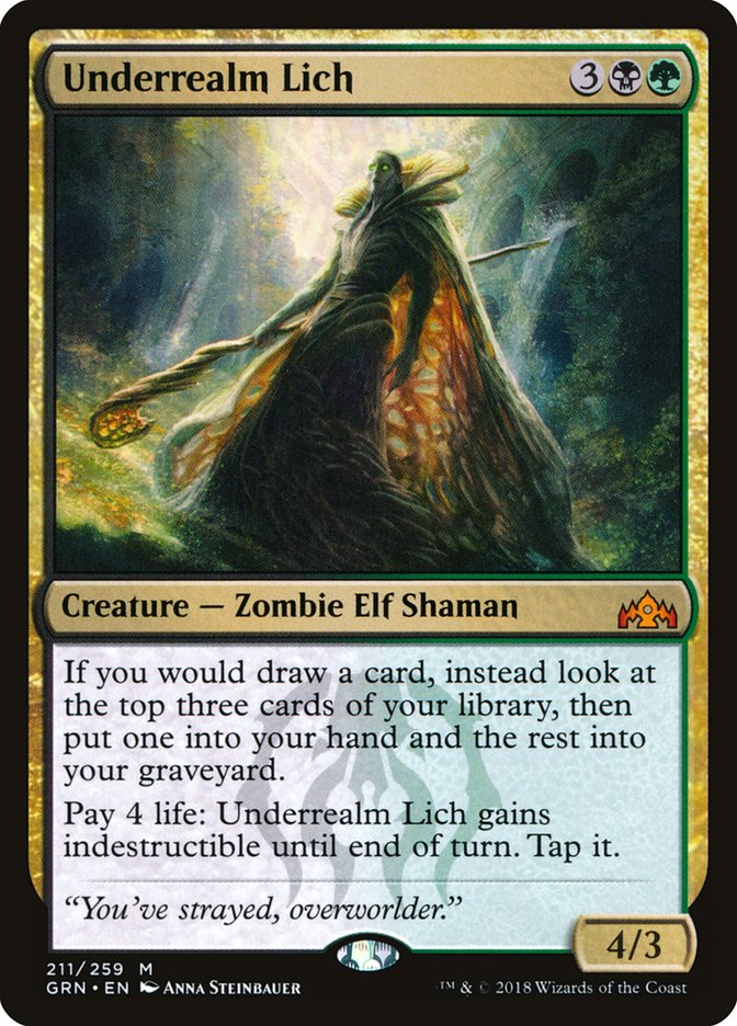 Underrealm Lich [Guilds of Ravnica] | Cracking-Singles