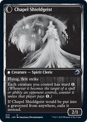 Chaplain of Alms // Chapel Shieldgeist [Innistrad: Double Feature] | Cracking-Singles