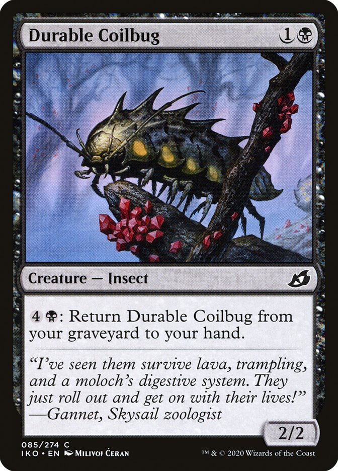 Durable Coilbug [Ikoria: Lair of Behemoths] | Cracking-Singles