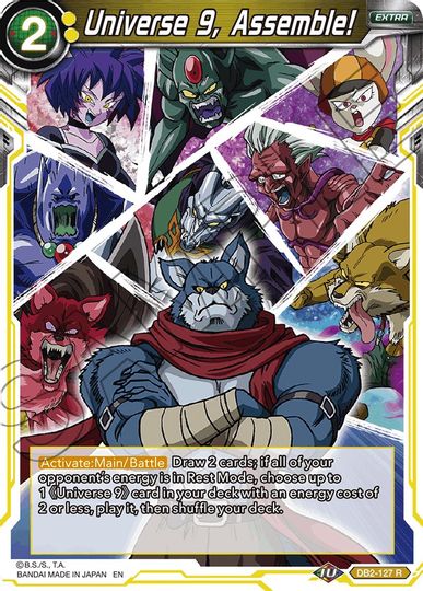 Universe 9, Assemble! (Reprint) (DB2-127) [Battle Evolution Booster] | Cracking-Singles