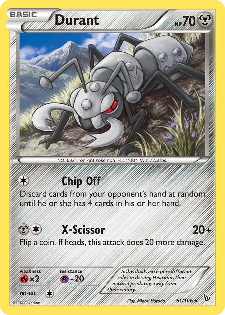 Durant (61/106) [XY: Flashfire] | Cracking-Singles