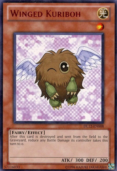 Winged Kuriboh (Red) [DL12-EN008] Rare | Cracking-Singles