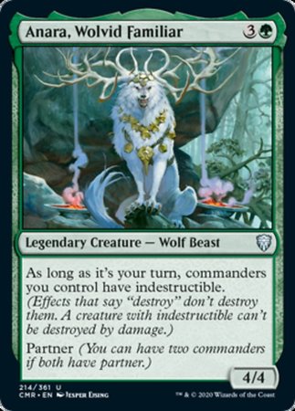 Anara, Wolvid Familiar [Commander Legends] | Cracking-Singles