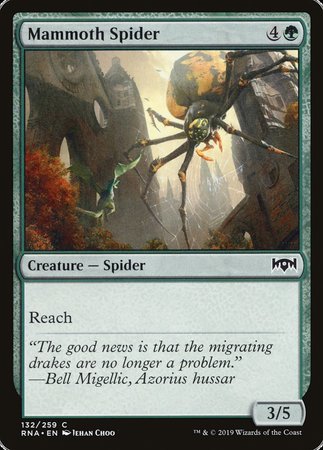 Mammoth Spider [Ravnica Allegiance] | Cracking-Singles