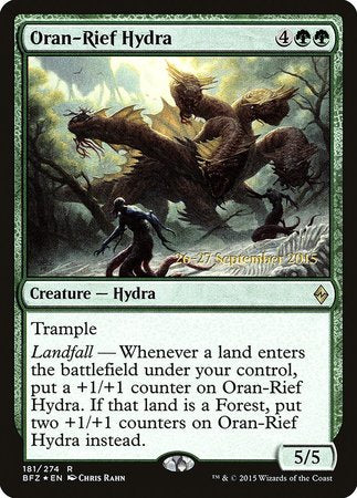 Oran-Rief Hydra [Battle for Zendikar Prerelease Promos] | Cracking-Singles