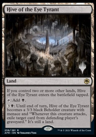 Hive of the Eye Tyrant (Promo Pack) [Dungeons & Dragons: Adventures in the Forgotten Realms Promos] | Cracking-Singles