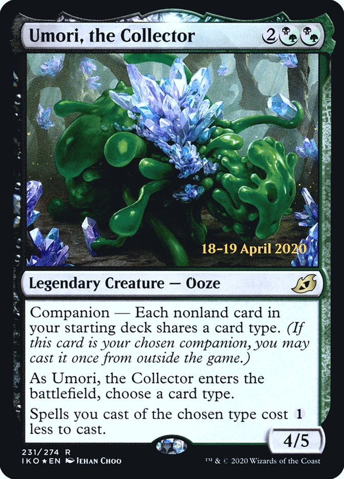 Umori, the Collector  [Ikoria: Lair of Behemoths Prerelease Promos] | Cracking-Singles