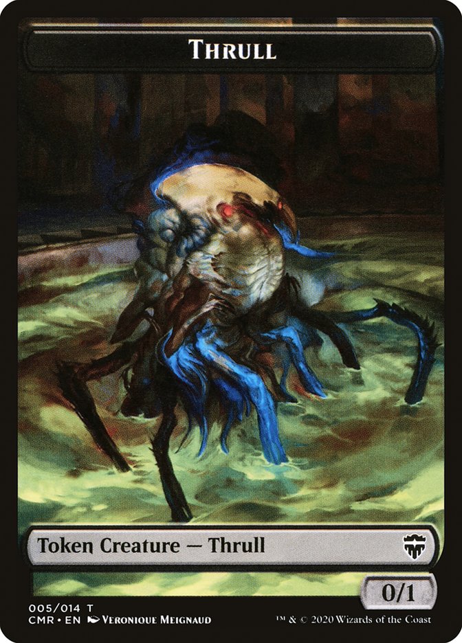 Golem // Thrull Token [Commander Legends Tokens] | Cracking-Singles