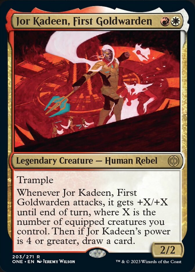 Jor Kadeen, First Goldwarden [Phyrexia: All Will Be One] | Cracking-Singles