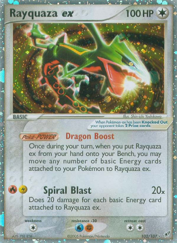 Rayquaza ex (102/107) [EX: Deoxys] | Cracking-Singles