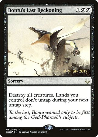 Bontu's Last Reckoning [Hour of Devastation Promos] | Cracking-Singles