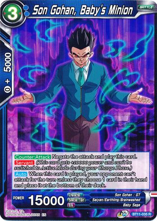 Son Gohan, Baby's Minion [BT11-035] | Cracking-Singles