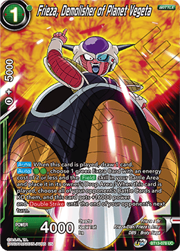 Frieza, Demolisher of Planet Vegeta (Uncommon) [BT13-078] | Cracking-Singles