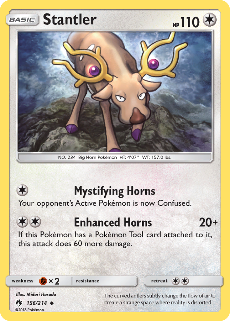 Stantler (156/214) [Sun & Moon: Lost Thunder] | Cracking-Singles