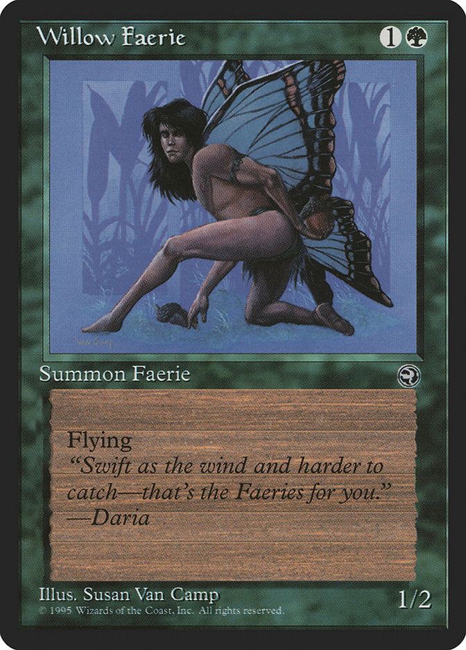 Willow Faerie (Daria Flavor Text) [Homelands] | Cracking-Singles