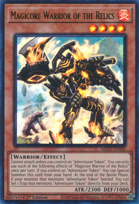 Magicore Warrior of the Relics [MP23-EN266] Ultra Rare | Cracking-Singles