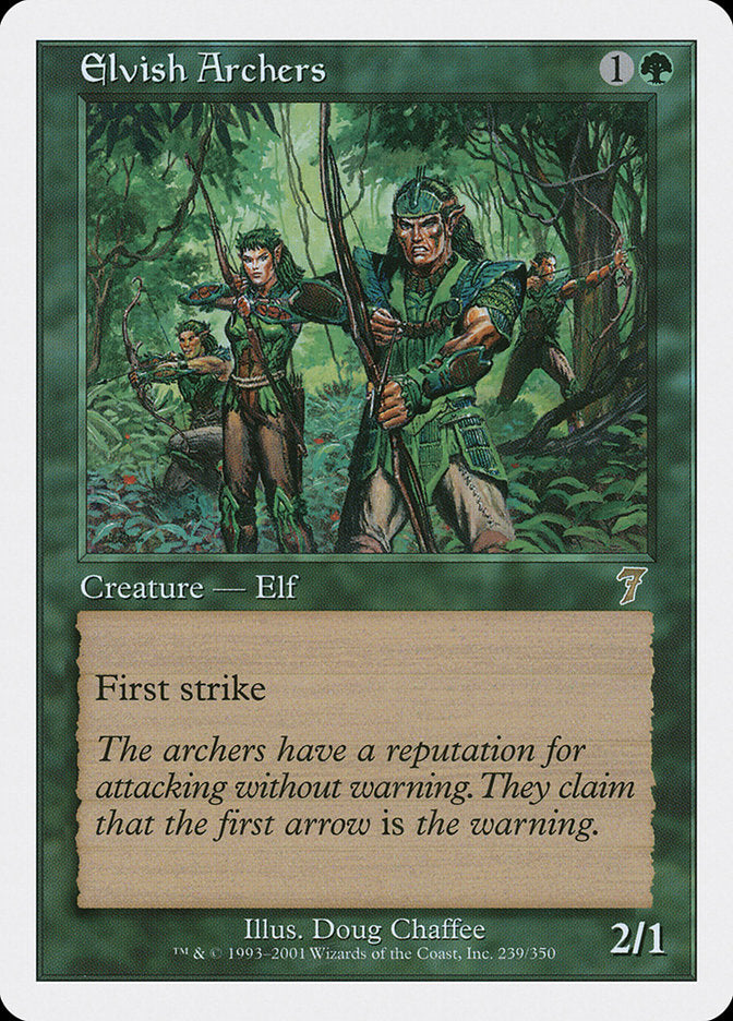 Elvish Archers [Seventh Edition] | Cracking-Singles